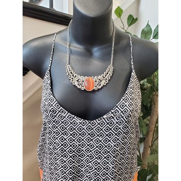 Old Navy Womens Multicolor Polyester Scoop Neck Sleeveless Long Maxi Dress Large - Picture 2 of 13